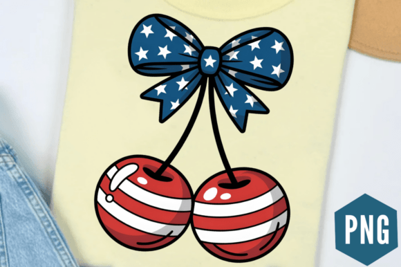 America Cherry Sublimation Clipart Design Review