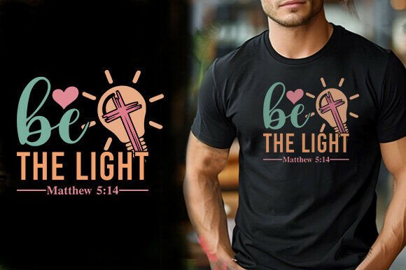BE LIGHT VECTOR TSHIRT DESIGN Review