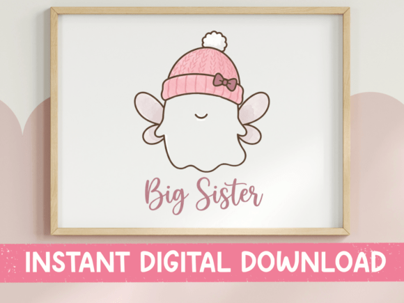 Big Sister Beanie Bow Ghost Print Review