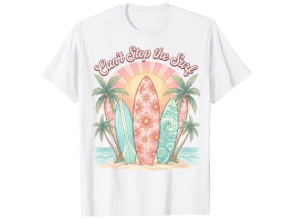 Can’t Stop the Surf Summer T-Shirt Review