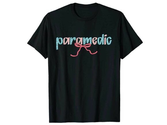 Cute Bow Paramedic T-Shirt Review
