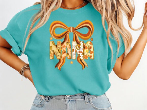 Nana Fall Coquette Brushstroke T-Shirt