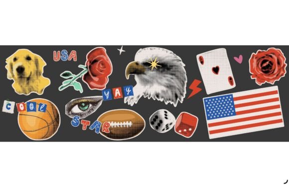 Review: American Vintage Collage Elements