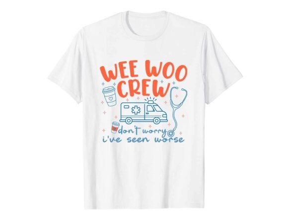 Wee Woo Crew Fun Paramedic T-Shirt Review